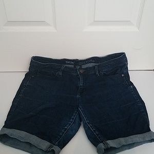 Denim Bermuda shorts